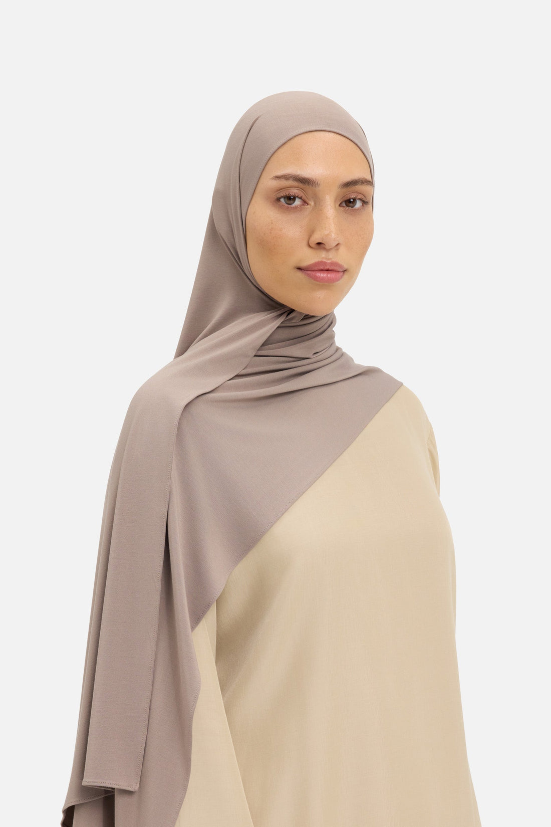 Bamboe Jersey Sjaal | Melkchocolade