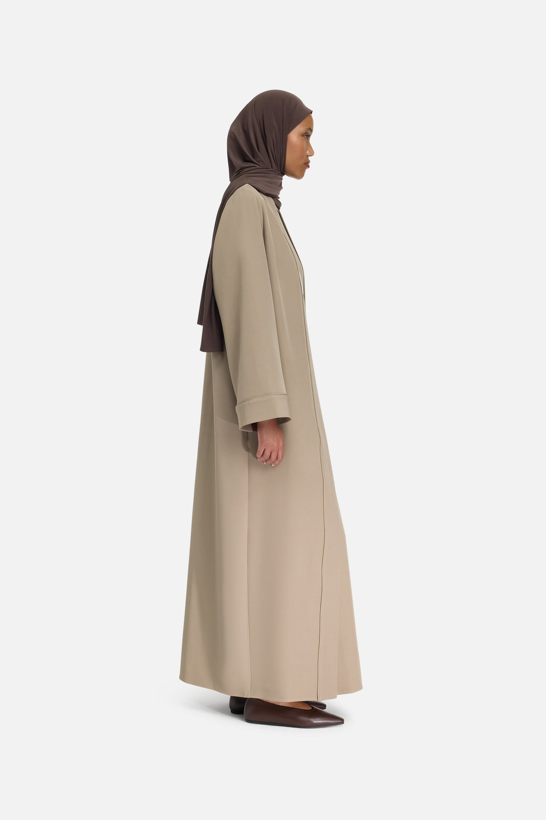Essentiële Abaya Normaal | Khaki