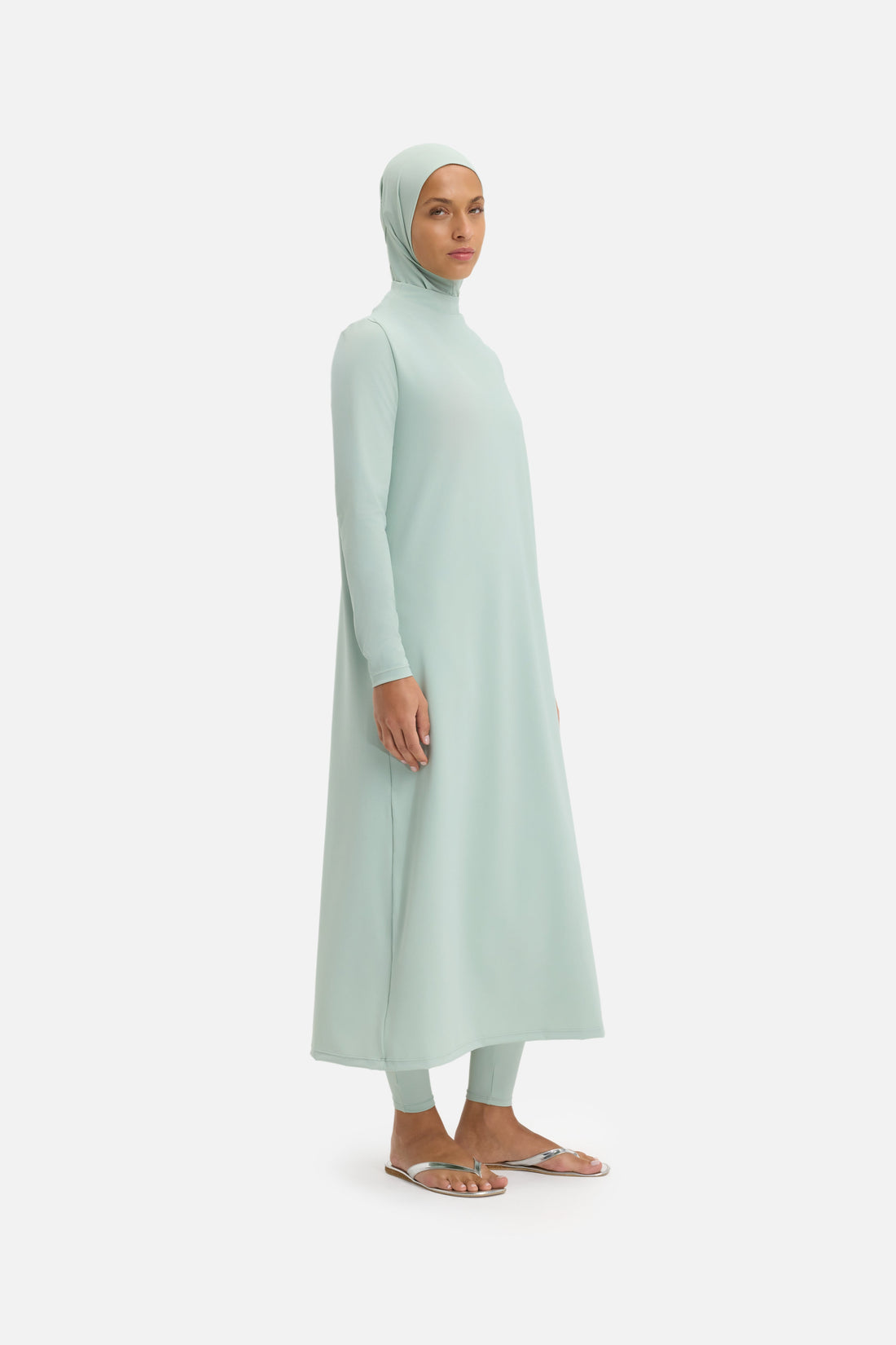 Essentiel Robe de Bain | Aqua Gray
