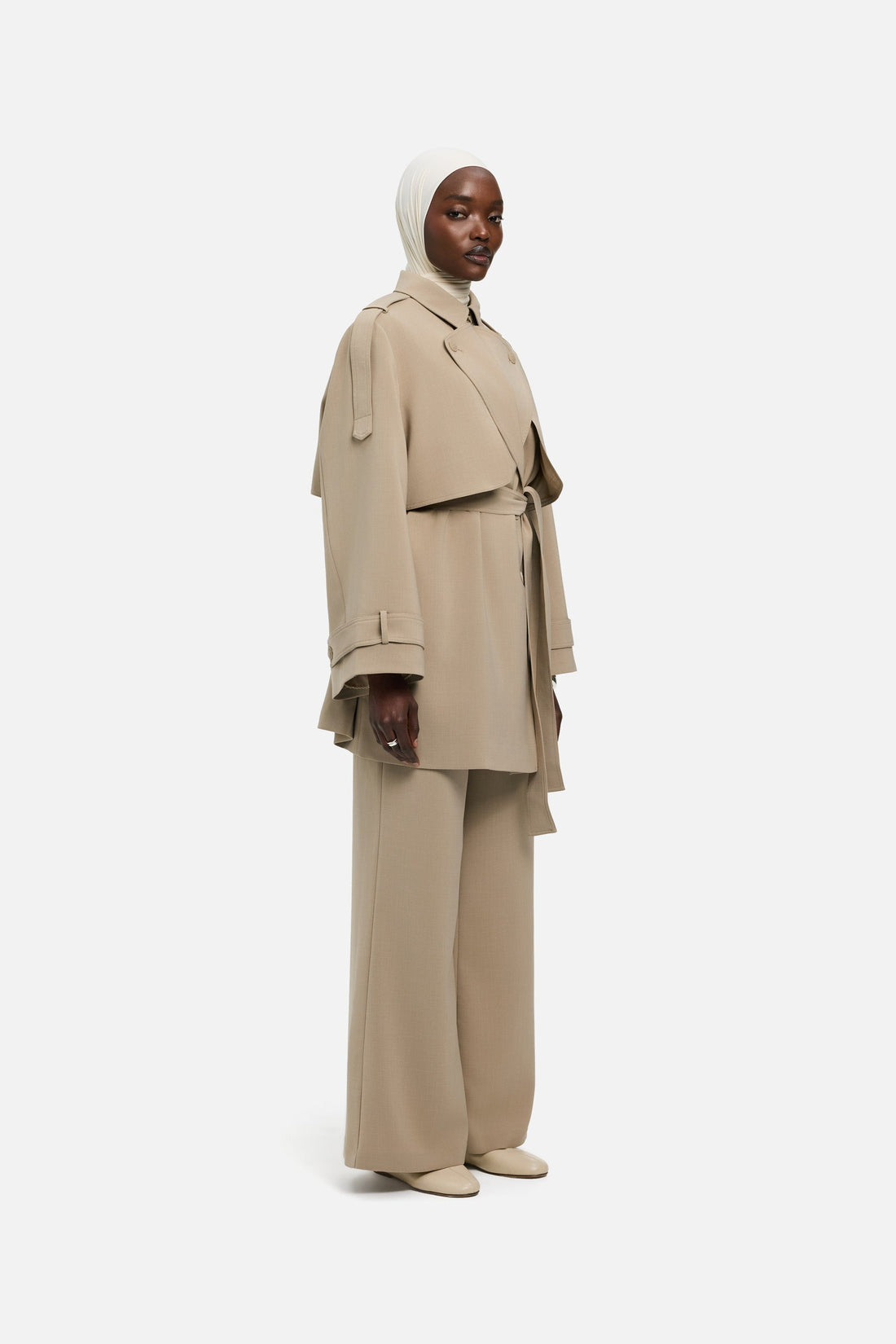 Évasé Pantalon | Mocha
