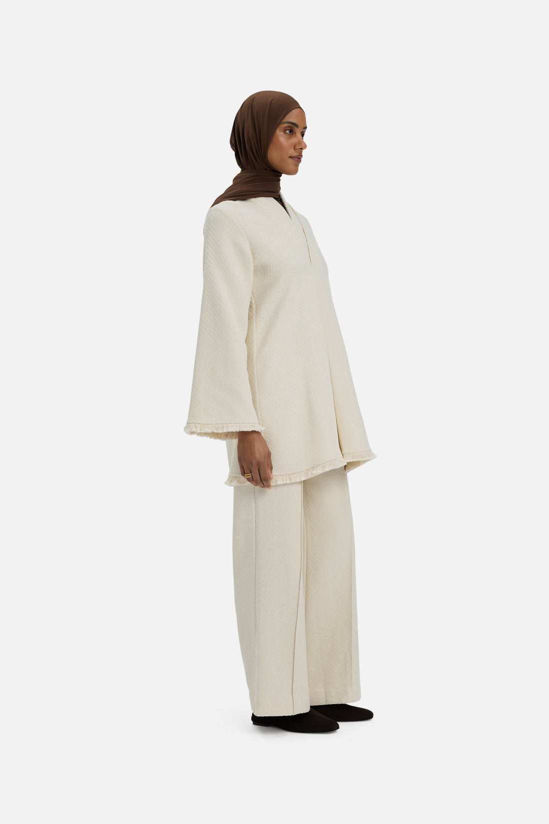 Pantalon met franje | Off White